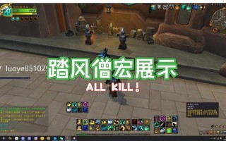 武僧技能宏？魔兽世界武僧一键输出宏？
