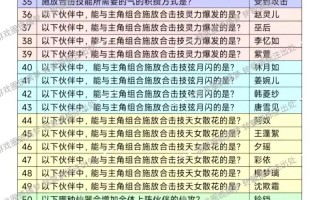 仙剑5全技能，仙剑5 技能