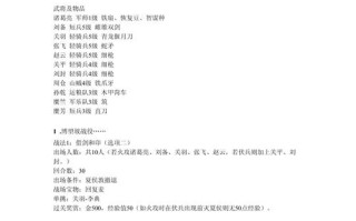 诸葛孔明传攻略 - 诸葛孔明传隐藏