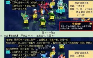 梦幻西游平顶山副本攻略，梦幻西游平顶山副本攻略最新