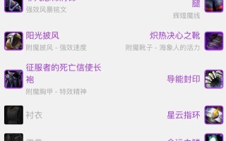 世界ol装备合成技能？世界ol装备合成技能在哪里合？