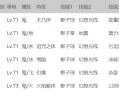 黑白2技能 - 黑白2技能职人