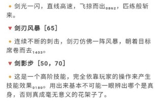 剑士浮空技能？浮夸剑士？