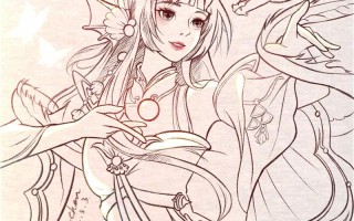 王者荣耀人物画画教程？王者荣耀里面的人物画画教程？