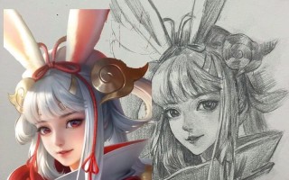 王者荣耀绘画英雄教程，王者荣耀画英雄人物