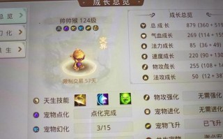 问道技能宝宝（问道宝宝技能等级）