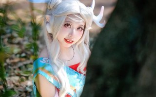 王者荣耀嫦娥cos教程？王者英雄cosplay嫦娥