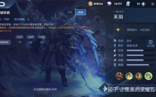王者荣耀关羽教学wf？王者荣耀关羽教学视频百星战术