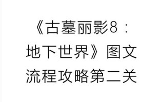 古墓丽影8图文攻略，古墓丽影8图文攻略大全