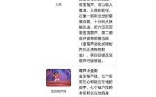 葫芦娃的攻略的简单介绍