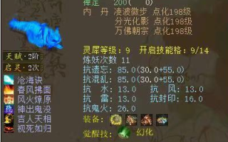 大话2猫技能？大话2猫技能详解？