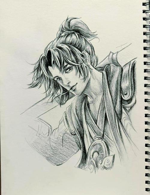 王者荣耀素描图片教学(王者荣耀素描画简单好看易画)-第3张图片-93游戏 王者荣耀素描图片教学(王者荣耀素描画简单好看易画)-第3张图片-93游戏