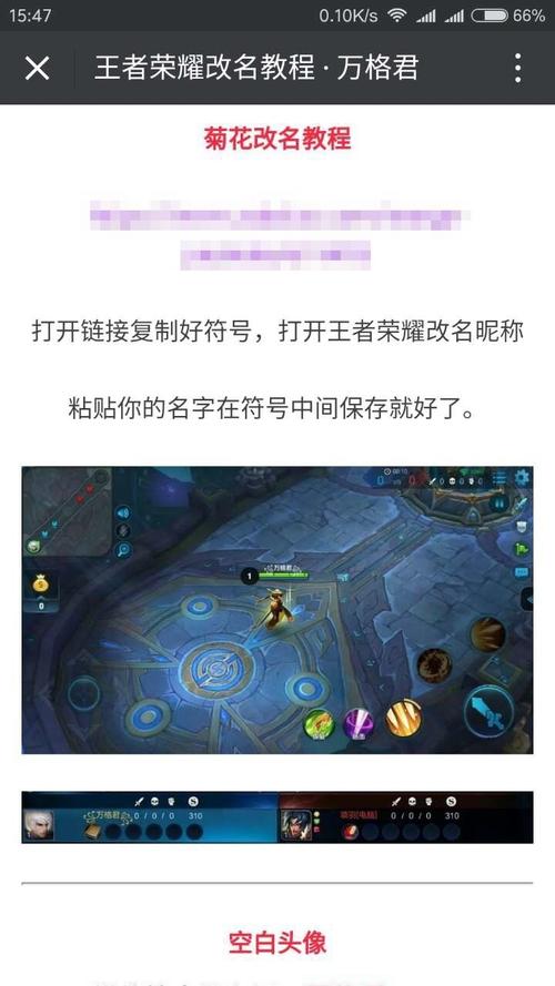 王者荣耀空白代码教学（王者空白代码怎么用）-第2张图片-93游戏