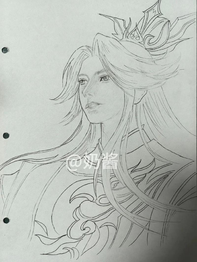王者荣耀后羿画画教学,王者荣耀后羿怎么画又简单又漂亮-第2张图片-93游戏 王者荣耀后羿画画教学,王者荣耀后羿怎么画又简单又漂亮-第2张图片-93游戏