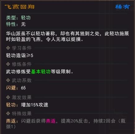 飞燕回翔技能?飞燕回廊?-第4张图片-93游戏 飞燕回翔技能?飞燕回廊?-第4张图片-93游戏