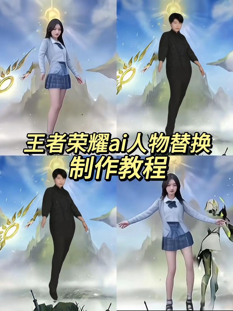 王者荣耀怎么变脸教程，如何把王者荣耀英雄的脸换成表情包的软件-第8张图片-93游戏