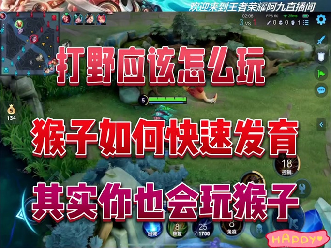 王者荣耀打猴子教程?王者荣耀猴子教程2024?-第1张图片-93游戏 王者荣耀打猴子教程?王者荣耀猴子教程2024?-第1张图片-93游戏
