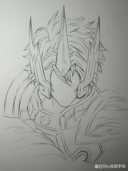 王者荣耀元芳素描教程,王者荣耀李元芳绘画教程-第2张图片-93游戏 王者荣耀元芳素描教程,王者荣耀李元芳绘画教程-第2张图片-93游戏