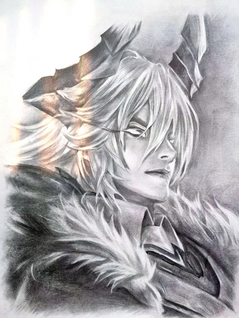 王者荣耀元芳素描教程,王者荣耀李元芳绘画教程-第5张图片-93游戏 王者荣耀元芳素描教程,王者荣耀李元芳绘画教程-第5张图片-93游戏