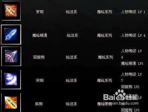 魔枪手技能,魔枪士技能加点图2020-第3张图片-93游戏 魔枪手技能,魔枪士技能加点图2020-第3张图片-93游戏