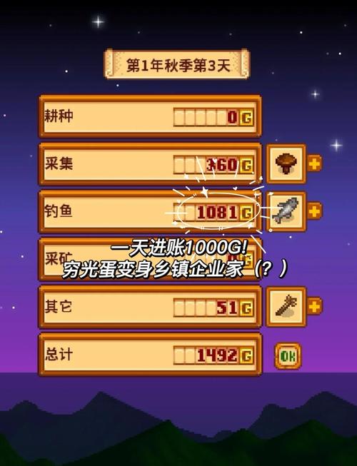 星露谷物语种田攻略，星露谷物语种田收益-第5张图片-93游戏