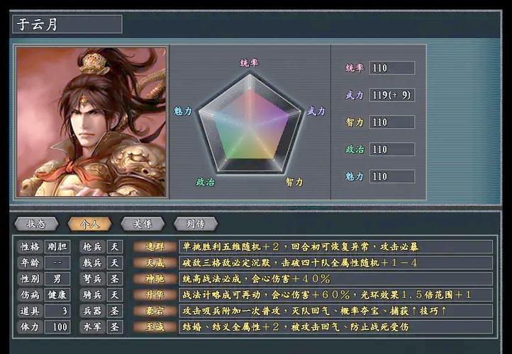 三国志11技能表,三国志11技能搭配图表-第3张图片-93游戏 三国志11技能表,三国志11技能搭配图表-第3张图片-93游戏