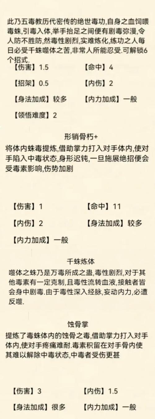 万毒门技能,万毒门天赋-第4张图片-93游戏 万毒门技能,万毒门天赋-第4张图片-93游戏