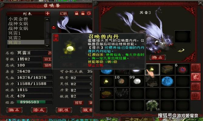 冥雷的技能？冥雷用什么内丹-第8张图片-93游戏